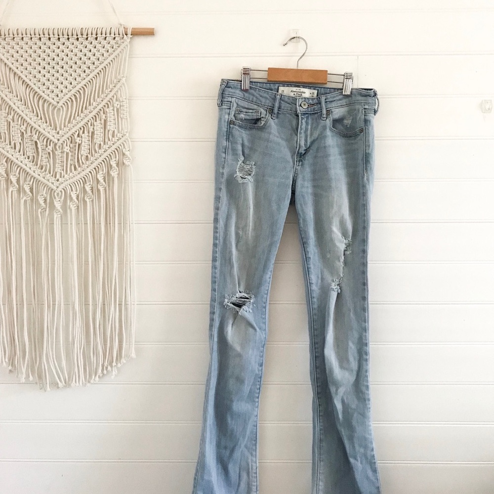 Abercrombie and Fitch Light Wash Jeans